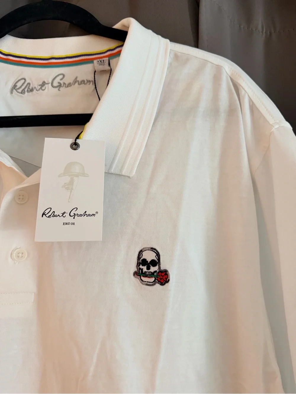 Robert Graham classic white